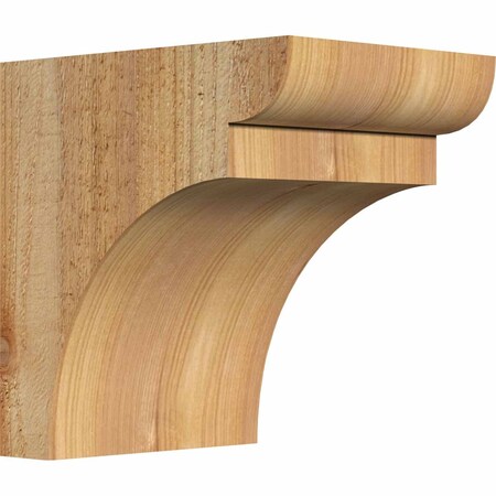 Ekena Millwork Yorktown Rough Sawn Corbel, Western Red Cedar, 6"W x 8"D x 8"H COR06X08X08YOR00RWR
